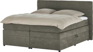 Boxspringbett Suffolk ¦ braun ¦ Maße (cm): B: 204 H: 124 T: 212 Betten > Boxspringbetten > Boxspringbetten 180x200 - Höffner