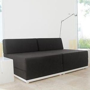 Schlafsofa 'Mellow' anthrazit