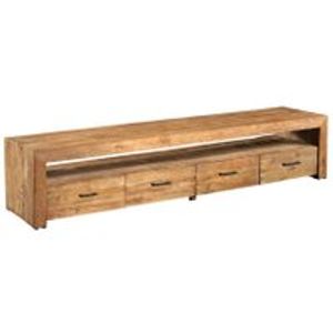 TV Lowboard aus Teak Massivholz 240 cm
