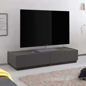 Fernsehtisch in Anthrazit modern