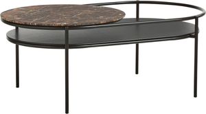 Woud - Verde Couchtisch, Marmor braun