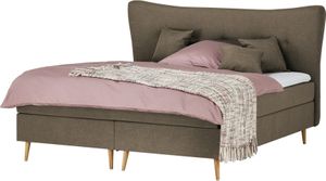 Boxspringbett Ferill ¦ braun ¦ Maße (cm): B: 157 H: 122 Betten > Boxspringbetten > Boxspringbetten 140x200 - Höffner