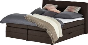 uno Boxspringbett Saranda ¦ braun ¦ Maße (cm): B: 196 H: 113 Betten > Boxspringbetten > Boxspringbetten 180x200 - Höffner