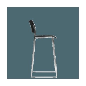 Barhocker, grau, SIT-Möbel